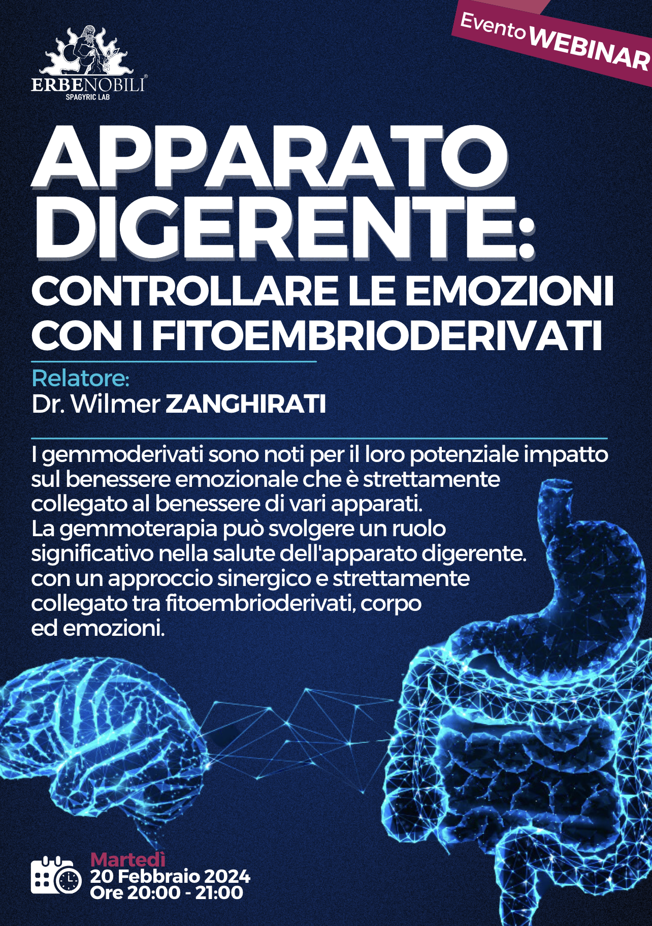 APPARATO DIGERENTE: CONTROLLARE LE EMOZIONI TRAMITE I FITOEMBRIODERIVATI