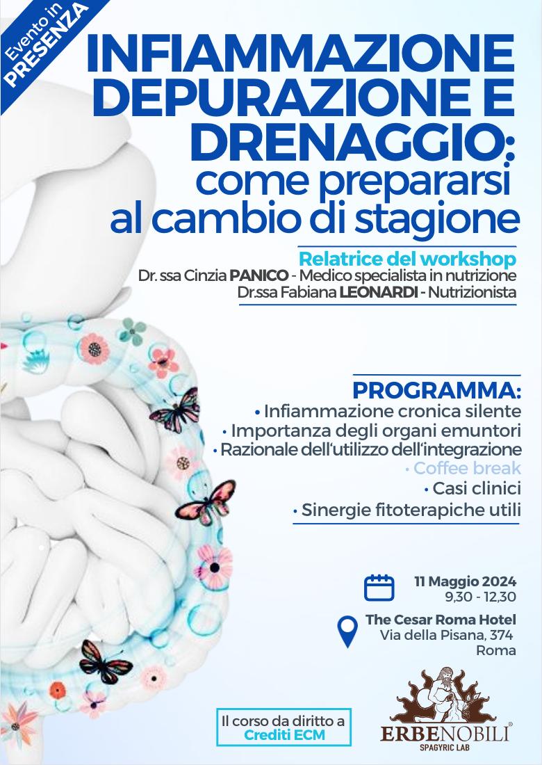 INFIAMMAZIONE DEPURAZIONE E DRENAGGIO: COME PREPARARSI AL CAMBIO DI STAGIONE