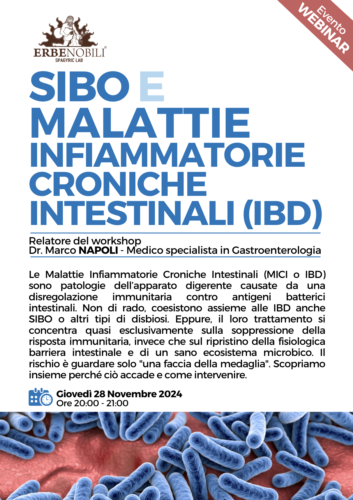 SIBO E MALATTIE INFIAMMATORIE CRONICHE INTESTINALI (IBD)