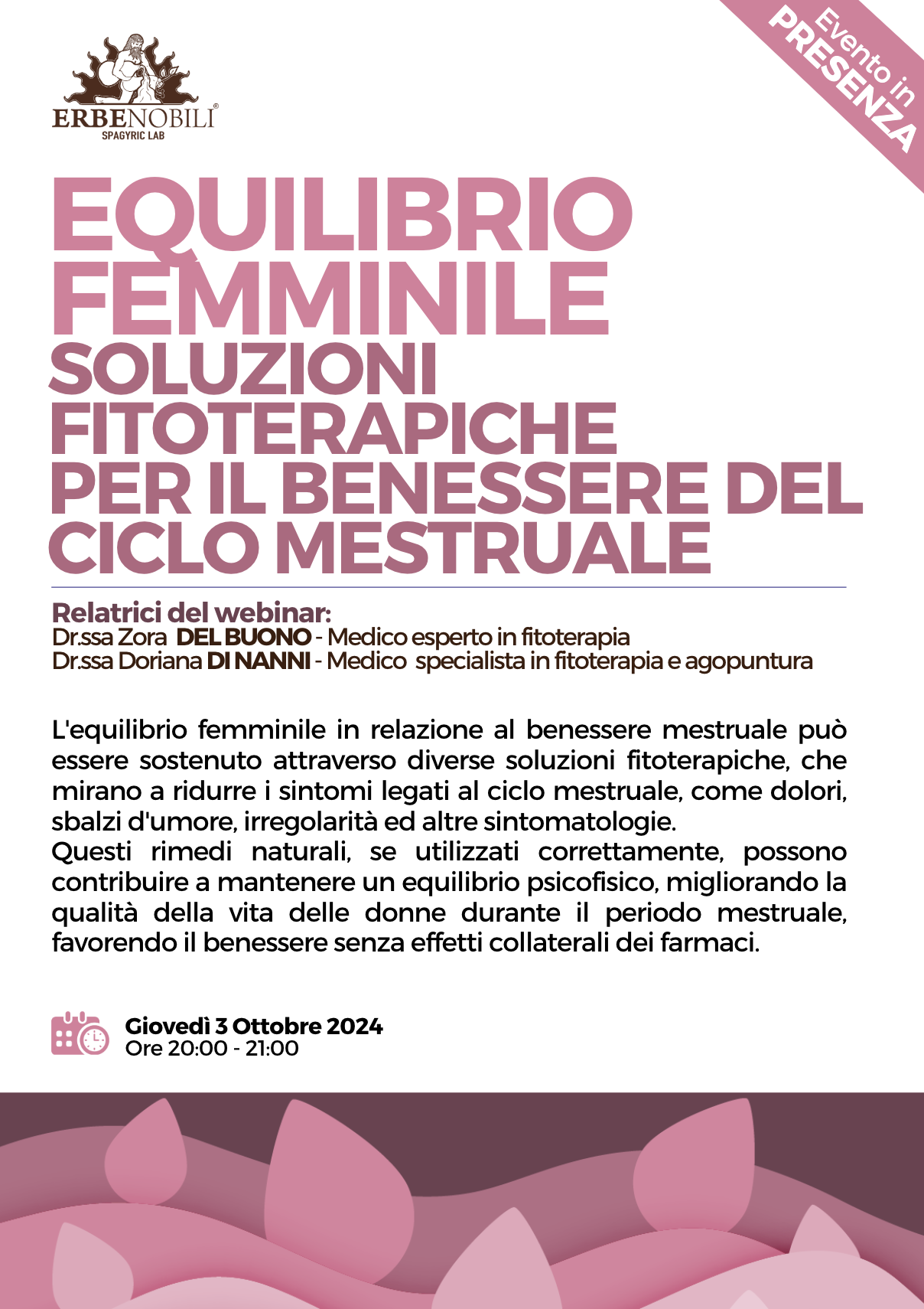 EQUILIBRIO FEMMINILE: SOLUZIONI FITOTERAPICHE PER IL BENESSERE DEL CICLO MESTRUALE
