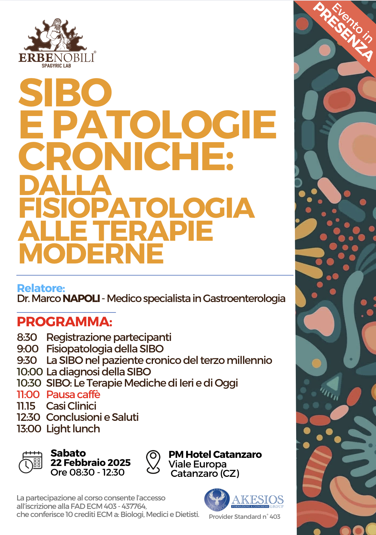 SIBO E PATOLOGIE CRONICHE: DALLA FISIOPATOLOGIA ALLE TERAPIE MODERNE