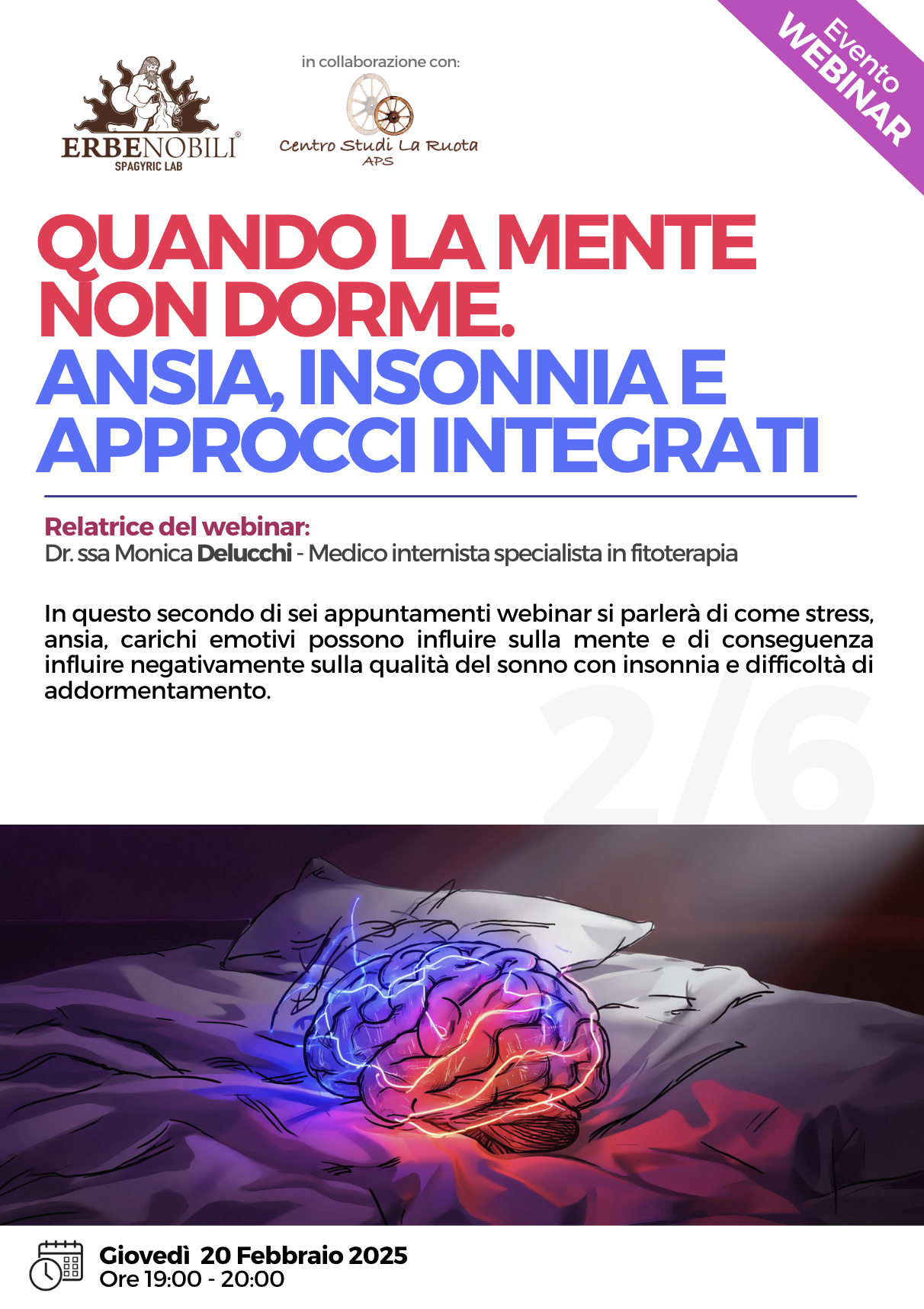 QUANDO LA MENTE NON DORME. ANSIA, INSONNIA E APPROCCI INTEGRATI