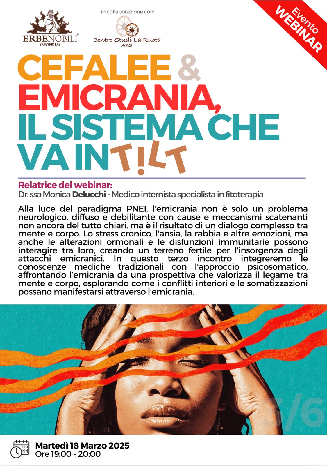 CEFALEE E EMICRANIA, IL SISTEMA CHE VA IN TILT