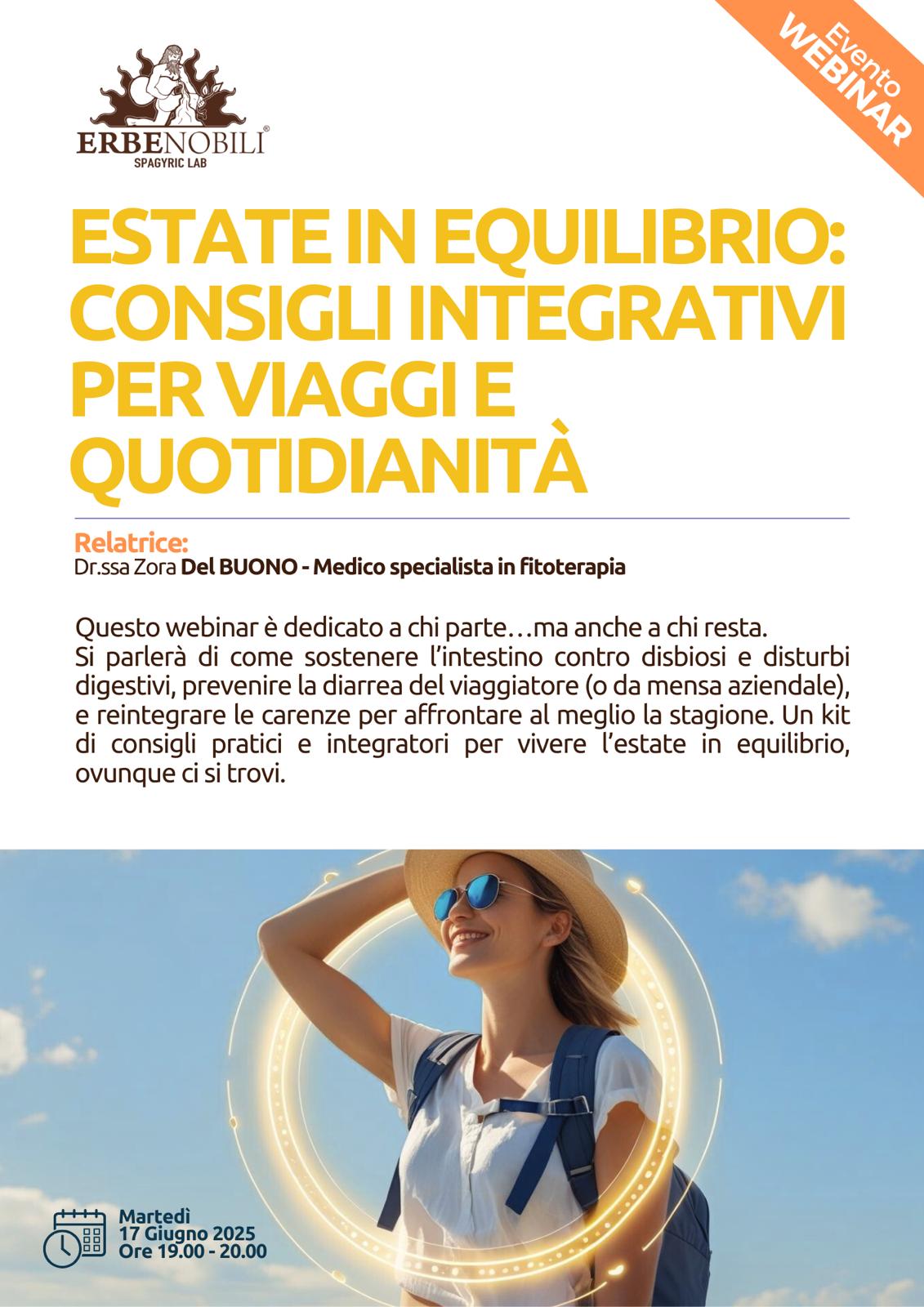 ESTATE IN EQUILIBRIO: CONSIGLI INTEGRATIVI PER VIAGGI E QUOTIDIANITÀ