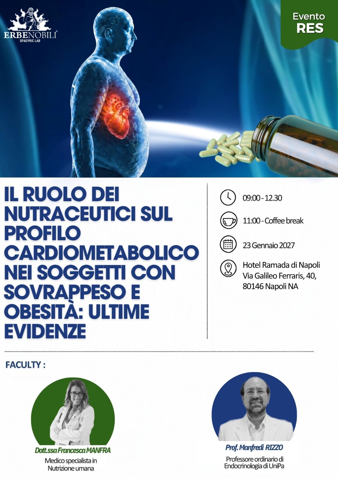 Il ruolo dei nutraceutici sul profilo cardiometabolico nei soggetti con sovrappeso e obesità: ultime evidenze
