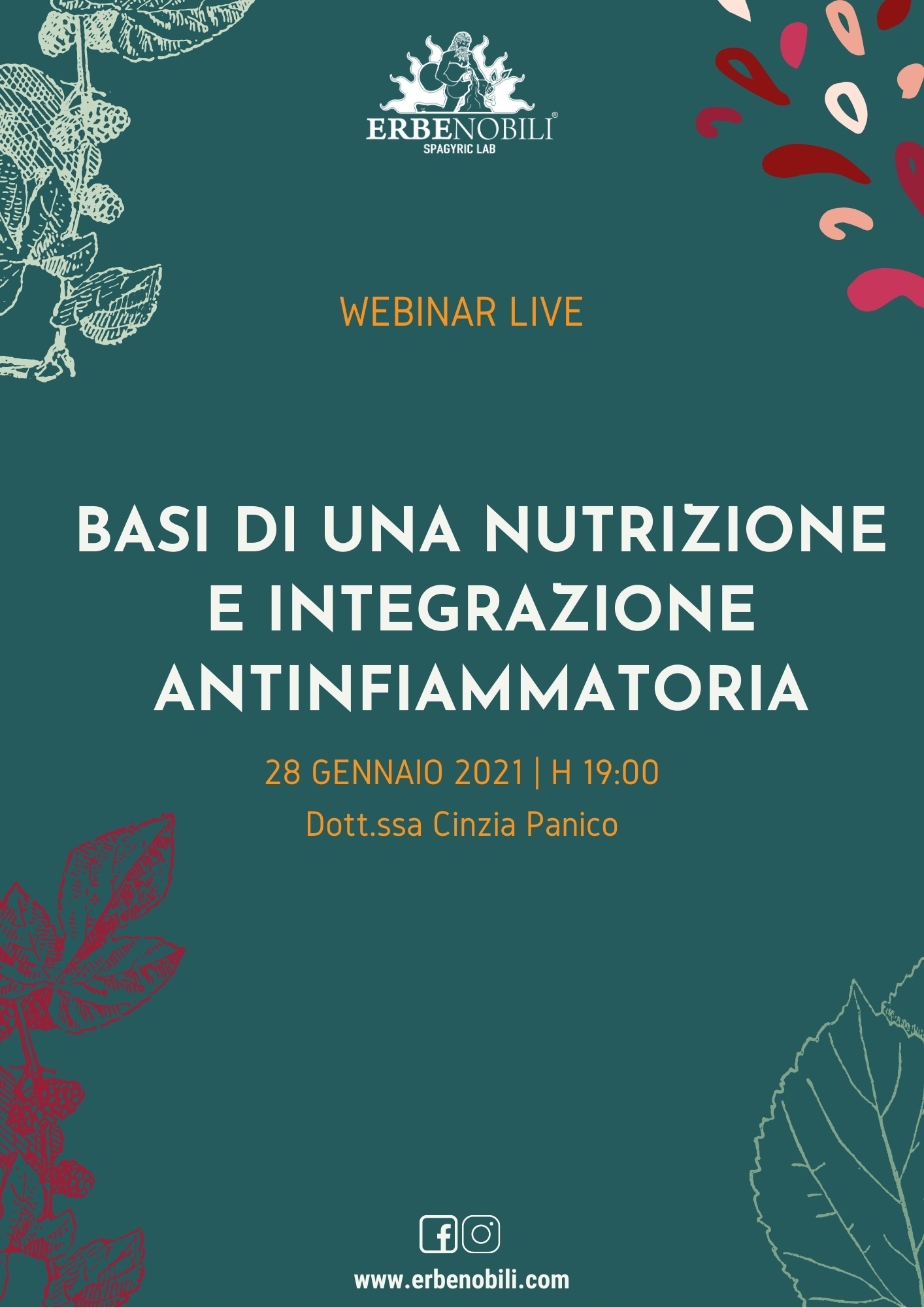BASI DI UNA NUTRIZIONE E INTEGRAZIONE ANTINFIAMMATORIA