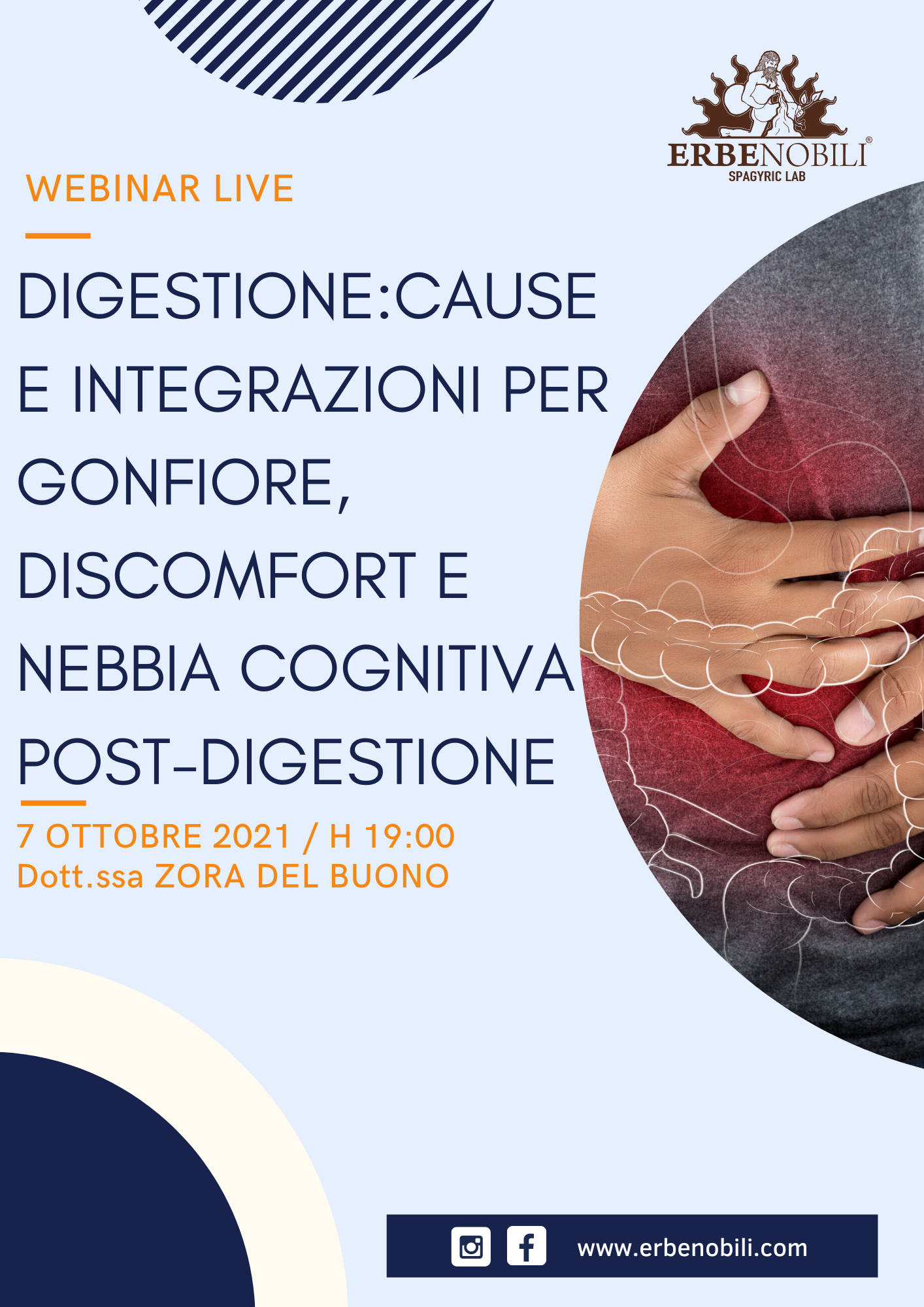 DIGESTIONE: CAUSE E INTEGRAZIONI PER GONFIORE, DISCOMFORT E NEBBIA COGNITIVA POST-DIGESTIONE