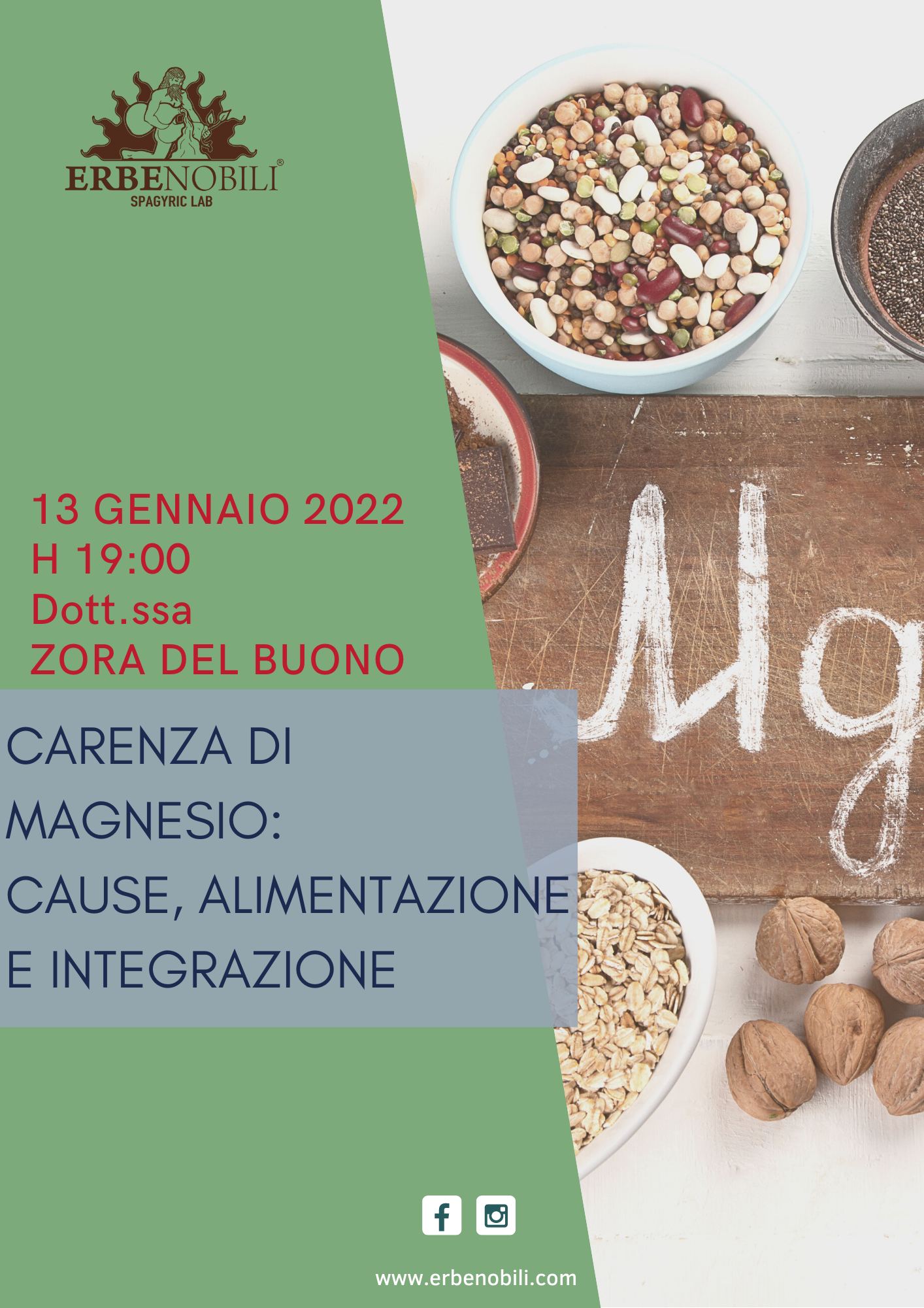 CARENZA DI MAGNESIO: CAUSE, ALIMENTAZIONE E INTEGRAZIONE