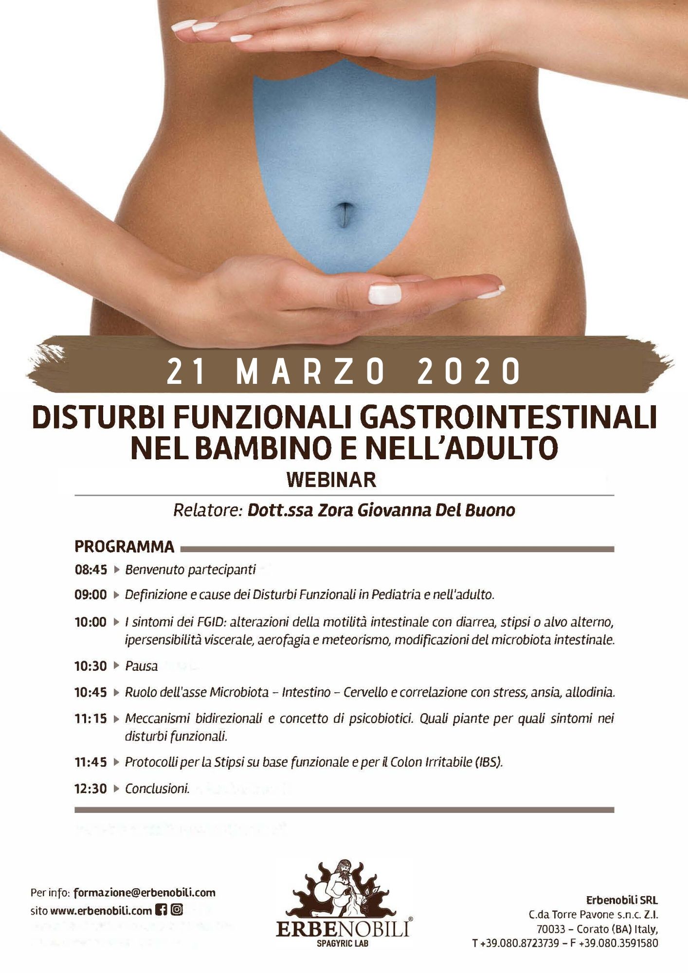 DISTURBI FUNZIONALI GASTROINTESTINALI NELL'ADULTO E NEL BAMBINO