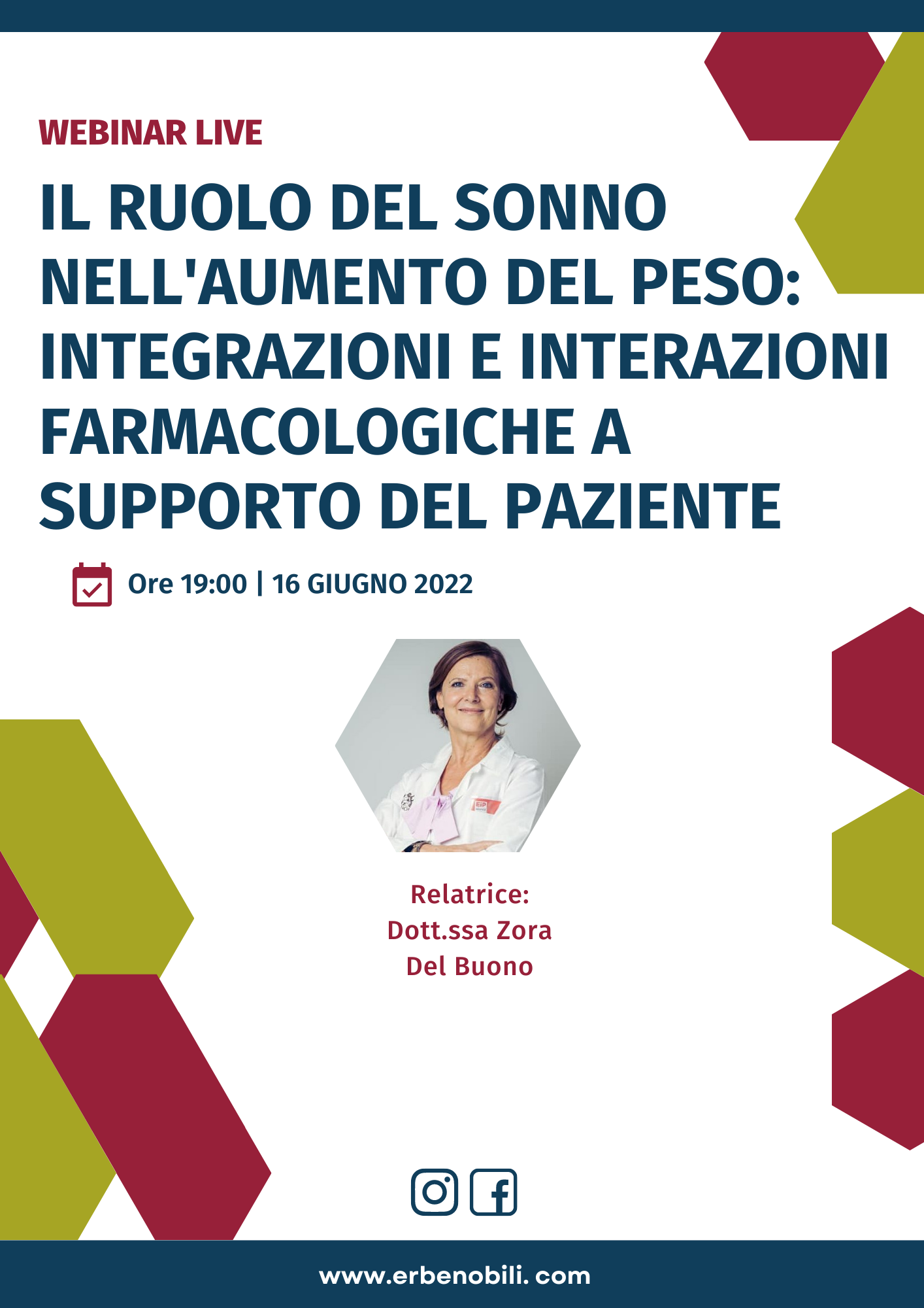 IL RUOLO DEL SONNO NELL'AUMENTO DEL PESO: INTEGRAZIONI E INTERAZIONI FARMACOLOGICHE A SUPPORTO DEL PAZIENTE