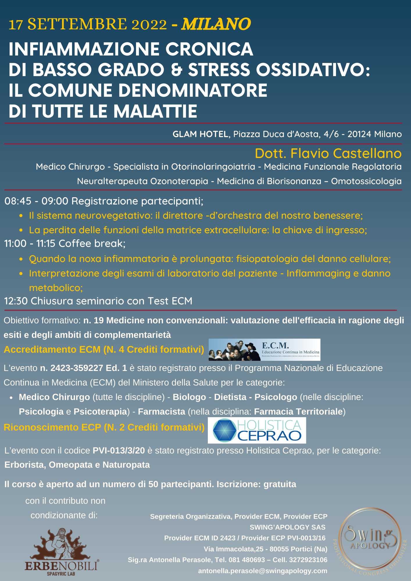 INFIAMMAZIONE CRONICA DI BASSO GRADO E STRESS OSSIDATIVO: IL COMUNE DENOMINATORE DI TUTTE LE MALATTIE