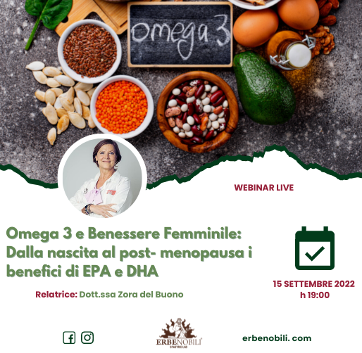 OMEGA 3 E BENESSERE FEMMINILE: DALLA NASCITA AL POST MENOPAUSA I BENEFICI DI EPA E DHA