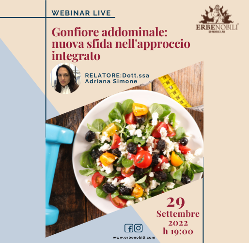 GONFIORE ADDOMINALE: NUOVA SFIDA NELL' APPROCCIO INTEGRATO