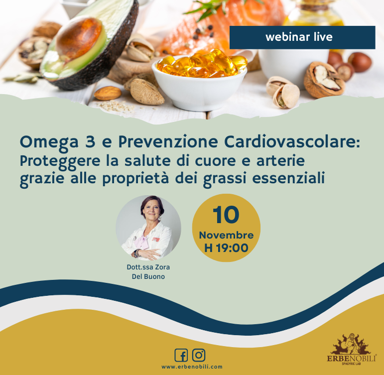 OMEGA 3 E PREVENZIONE CARDIOVASCOLARE: PROTEGGERE LA SALUTE DI CUORE E ARTERIE GRAZIE ALLE PROPRIETÀ DEI GRASSI ESSENZIALI